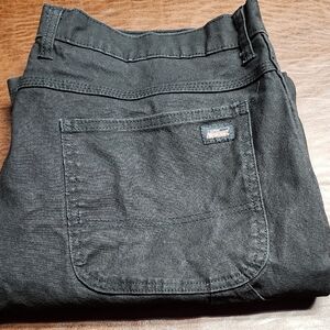 Dickies Black Work Pant Back Pocket with Logo Tab